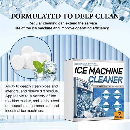 Ice machine cleaner - machine, maker
