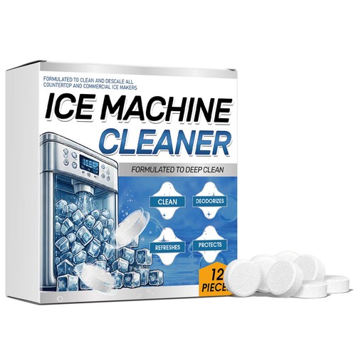 Ice machine cleaner - ice,
