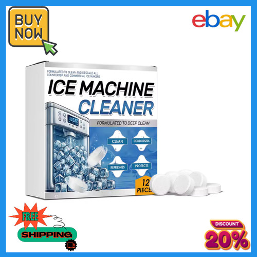 Ice machine cleaner maker - ice,