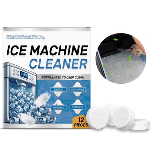 Ice machine cleaner maker - ice,