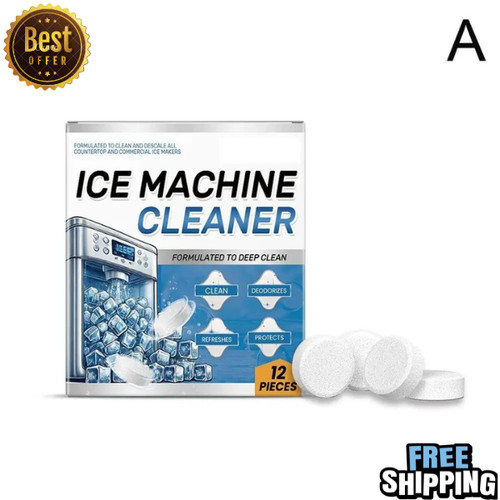 Ice machine cleaner maker - machine,