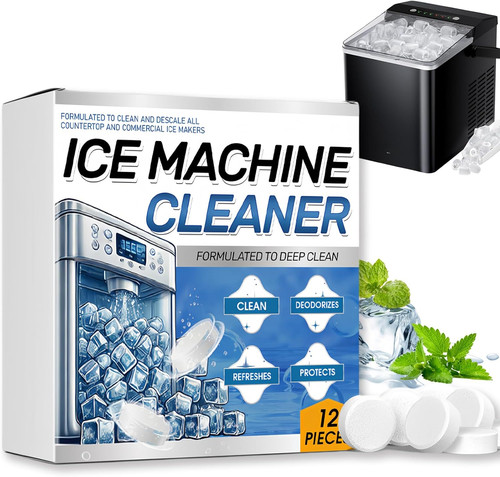 Ice machine cleaner - ice, pcs