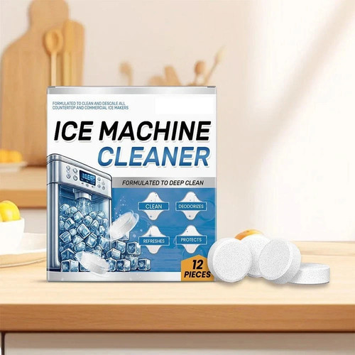 Ice machine cleaner - ice, maker