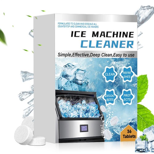 Ice machine cleaner maker - ice,