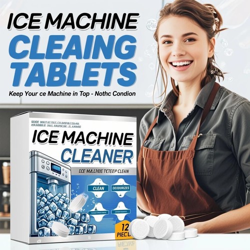 Ice machine cleaner maker - ice,