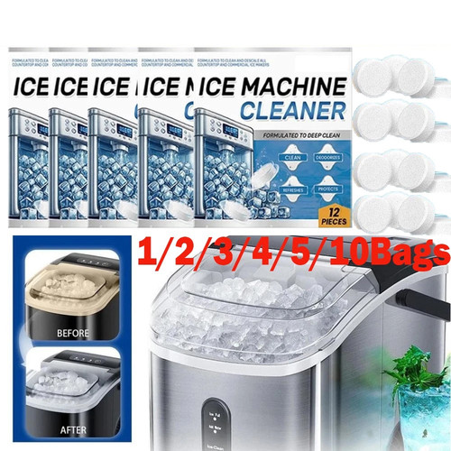 Ice machine cleaner - ice,