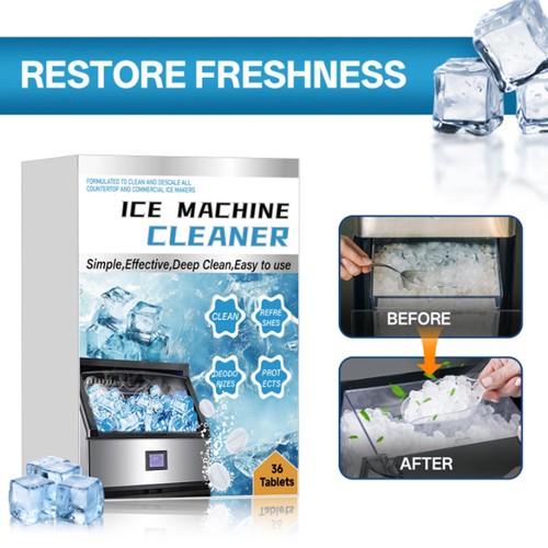 Ice machine cleaner - machine, maker