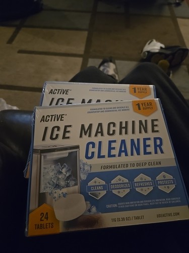 Active ice machine cleaner - ice,