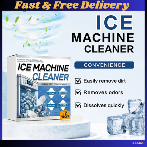Ice machine cleaner - ice,