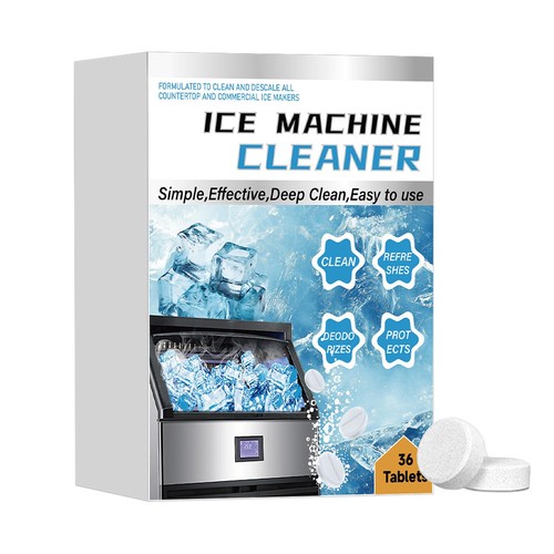Ice machine cleaner tablets - ice,